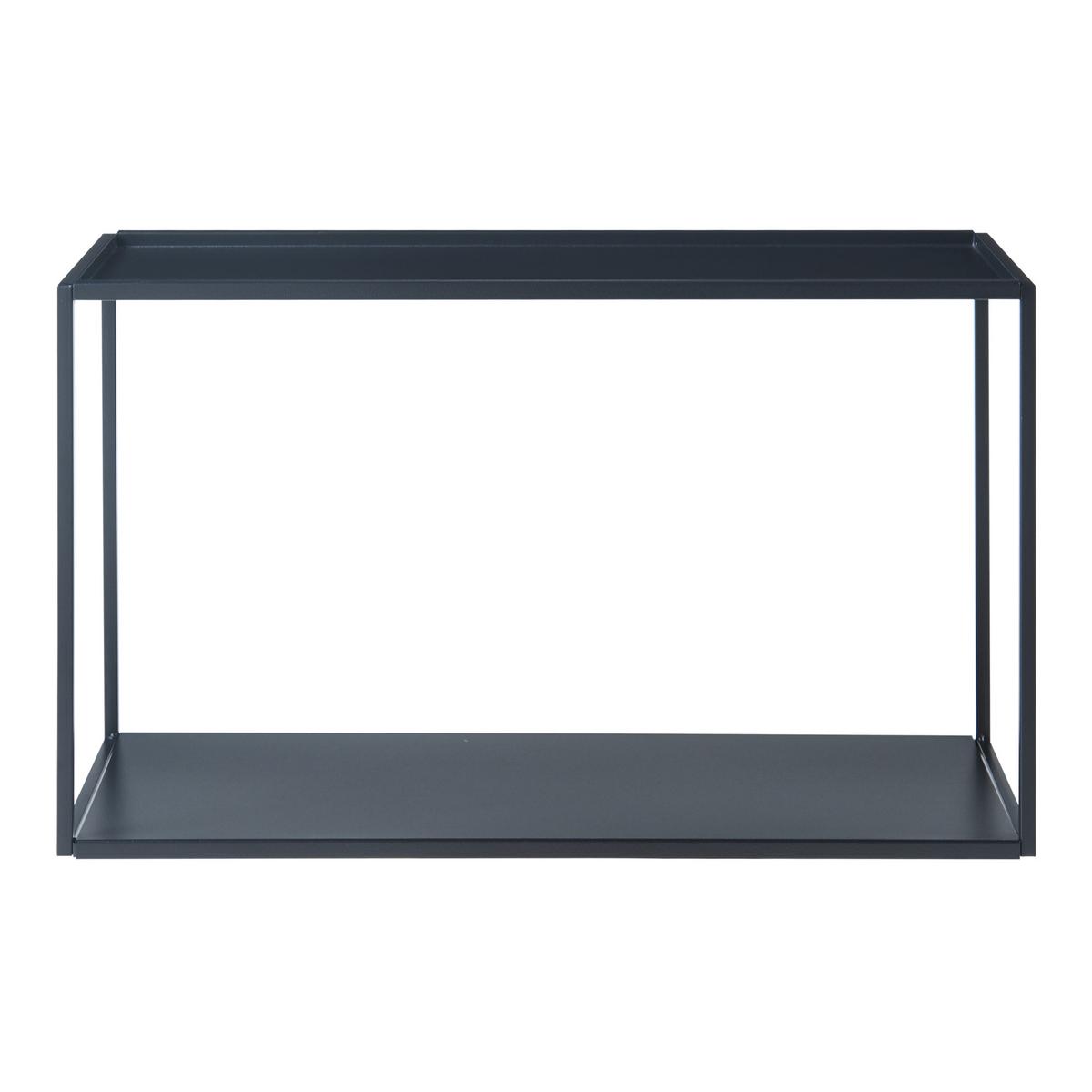 WANDREGAL Notodden - Schwarz, Metall (25/35/60cm) - [en.casa]
