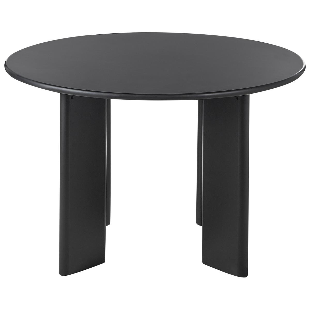 ESSTISCH 120/120 cm Schwarz Cosmo - Schwarz, Holzwerkstoff (120/120/75cm) - Beliani