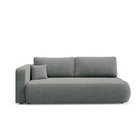 SOFA Antonio 3 Sitzplätze Grau - Grau, Holz (228/82/106cm) - Petits-meubles