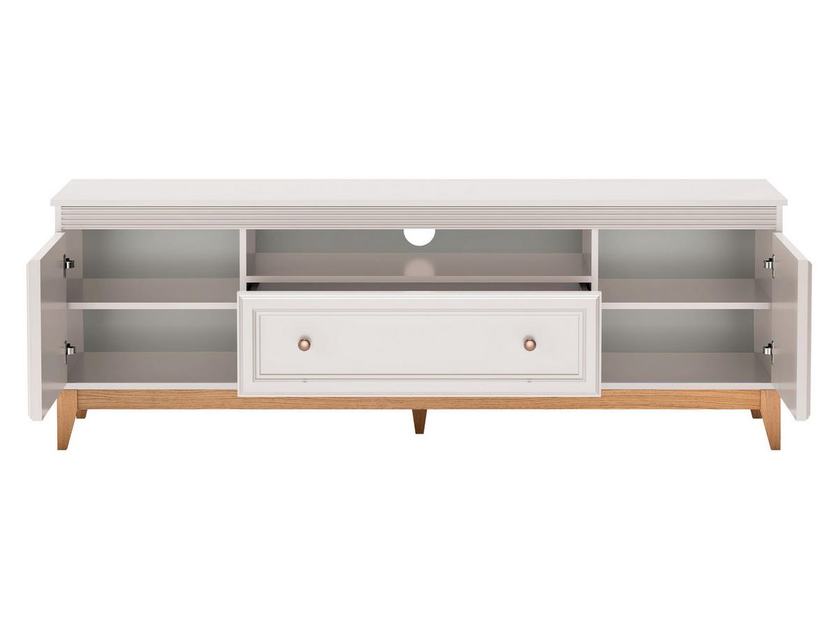 TV-LOWBOARD Windsor W-09 - Kaschmir/Eichefarben, Holz/Holzwerkstoff (179/62/41cm) - MIRJAN24