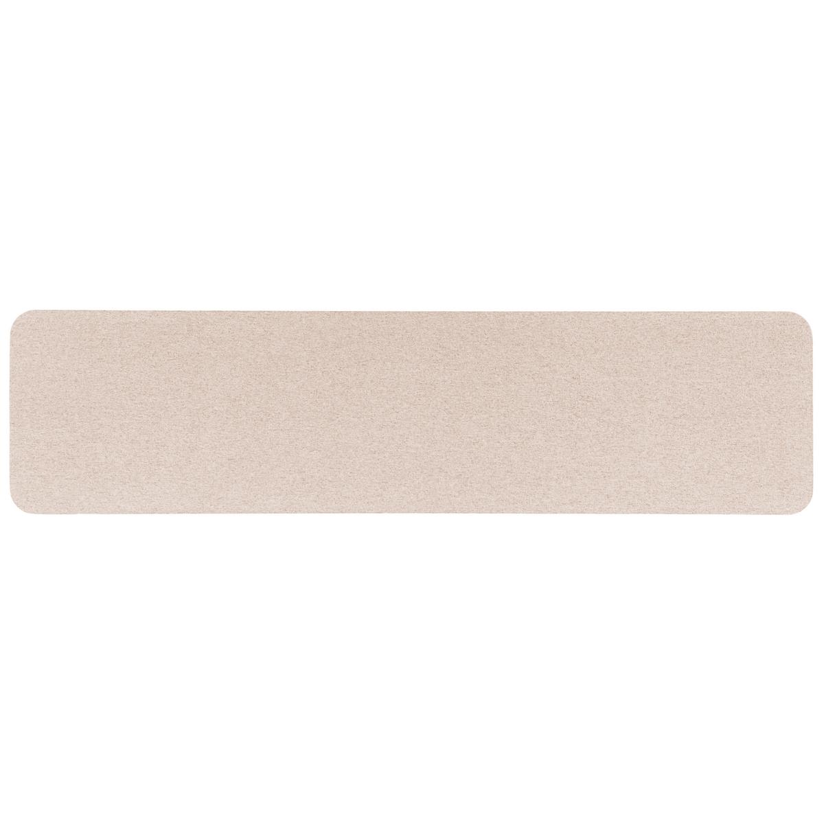 SCHREIBTISCHTRENNWAND 180 x 40 cm Beige Wally - Beige, Textil (180/40/2cm) - Beliani