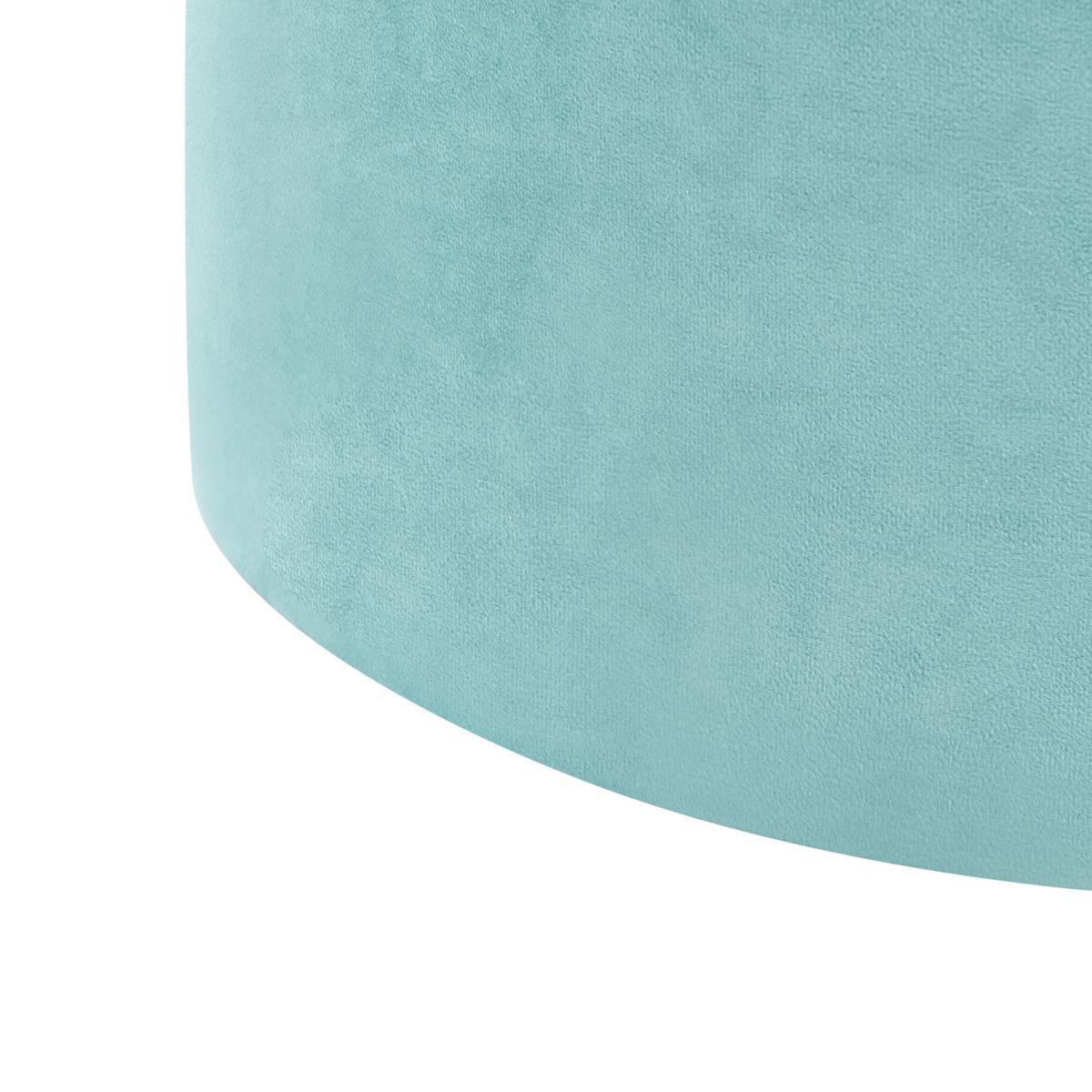 POUF Millen 61/61/36 cm - Grün, Textil (61/36/61cm) - Beliani