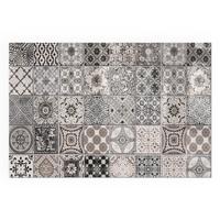 GLASPLATTE für Kamin 120x80 cm - Schwarz, Glas (120/80/0.4cm) - TULUP