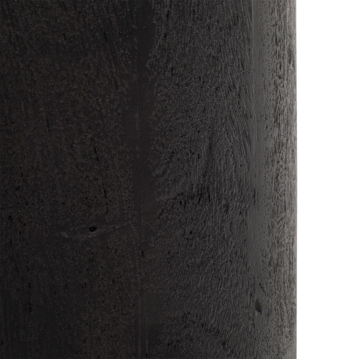 COUCHTISCH YAMUNA weiß/schwarz - Schwarz/Weiß, Holz/Naturmaterialen (60/60/42cm) - IDIMEX