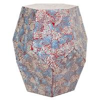 HOCKER, 50x51cm - Multicolor, Holz (50/51/50cm) - Wanderlust