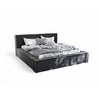 POLSTERBETT Aldana In Freya - Schwarz, Holzwerkstoff/Textil (180/200cm) - Fun Möbel