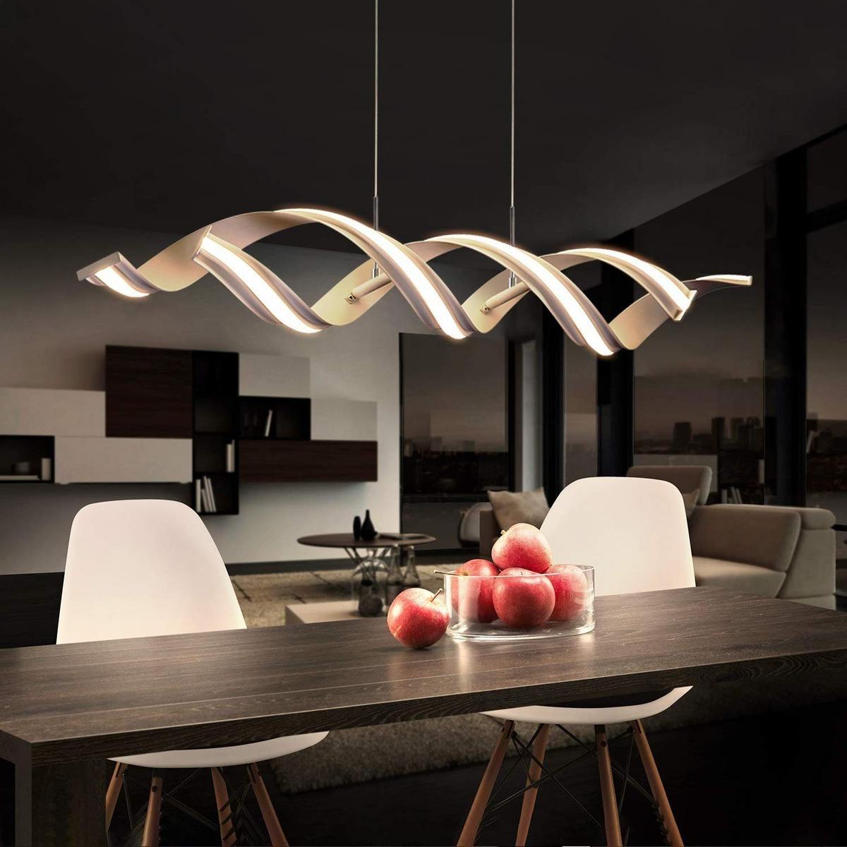 LED PENDELLEUCHTE Thomas 95/12/150 cm - Weiß, Metall (95/12/150cm) - Nettlife