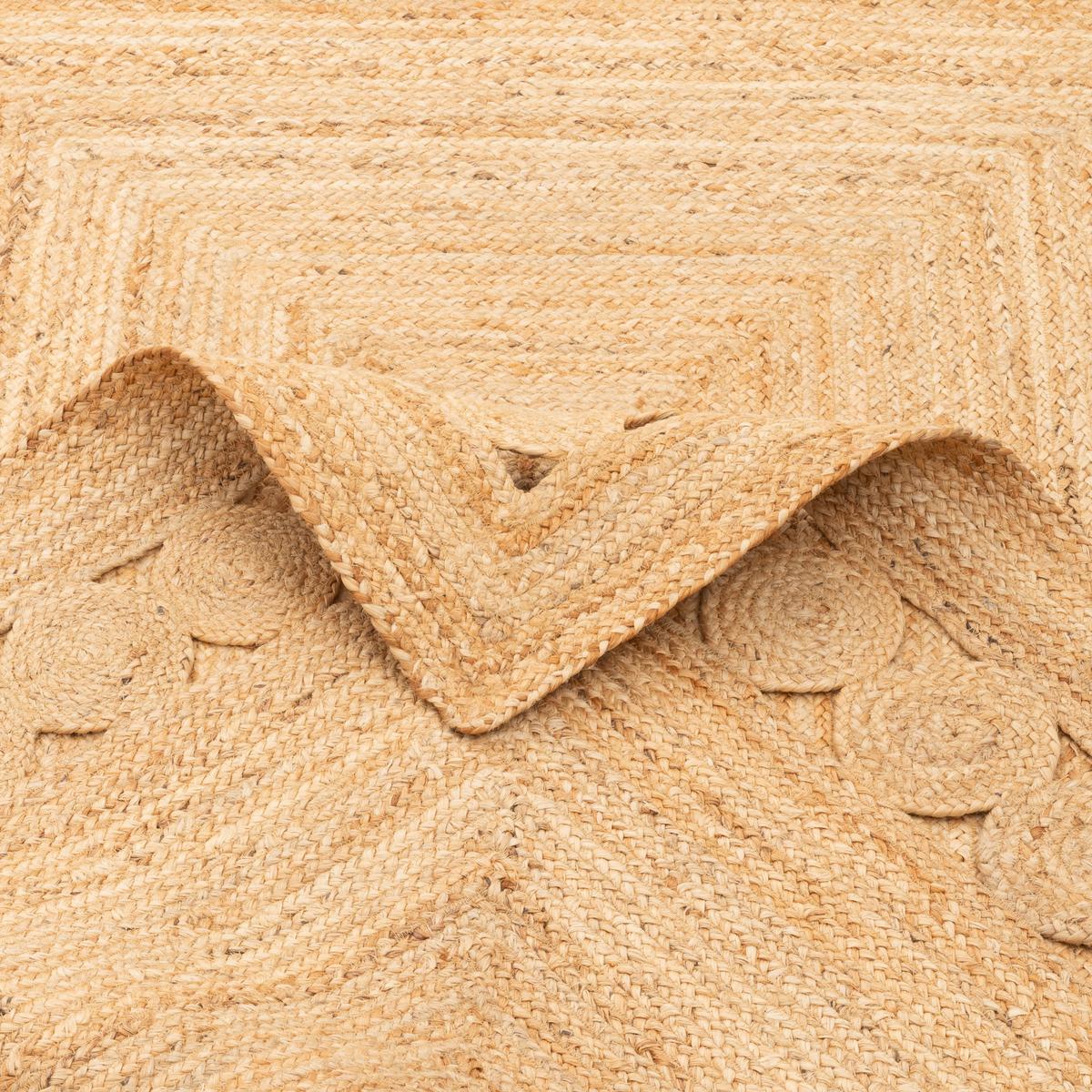 NATURFASER TEPPICH LÄUFER JUTE SALSA - Naturfarben, Textil (80/150cm) - Pergamon
