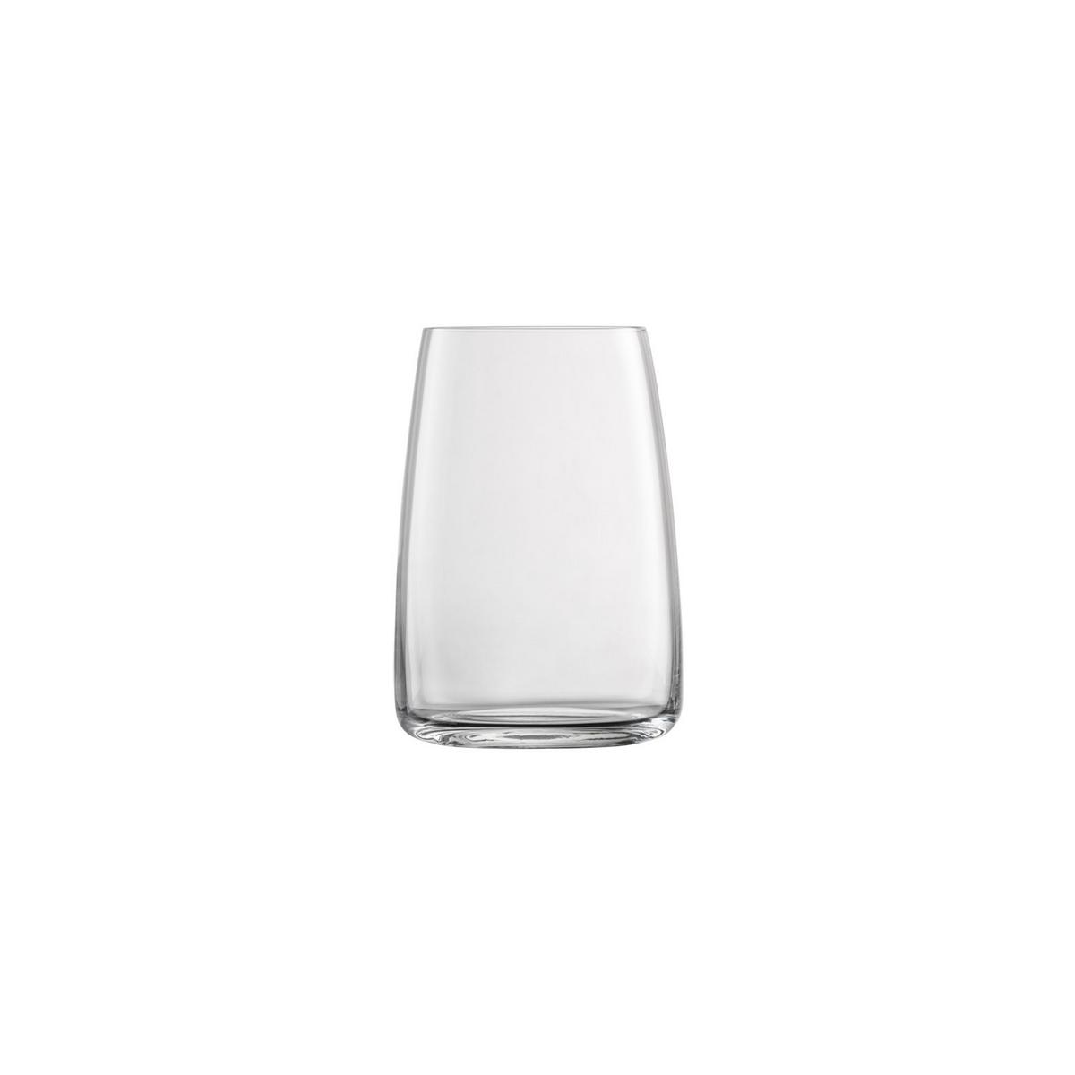 BECHER Vivid Senses transparent 500 ml 4er Set - Transparent, Glas (0.5L) - Zwiesel Glas