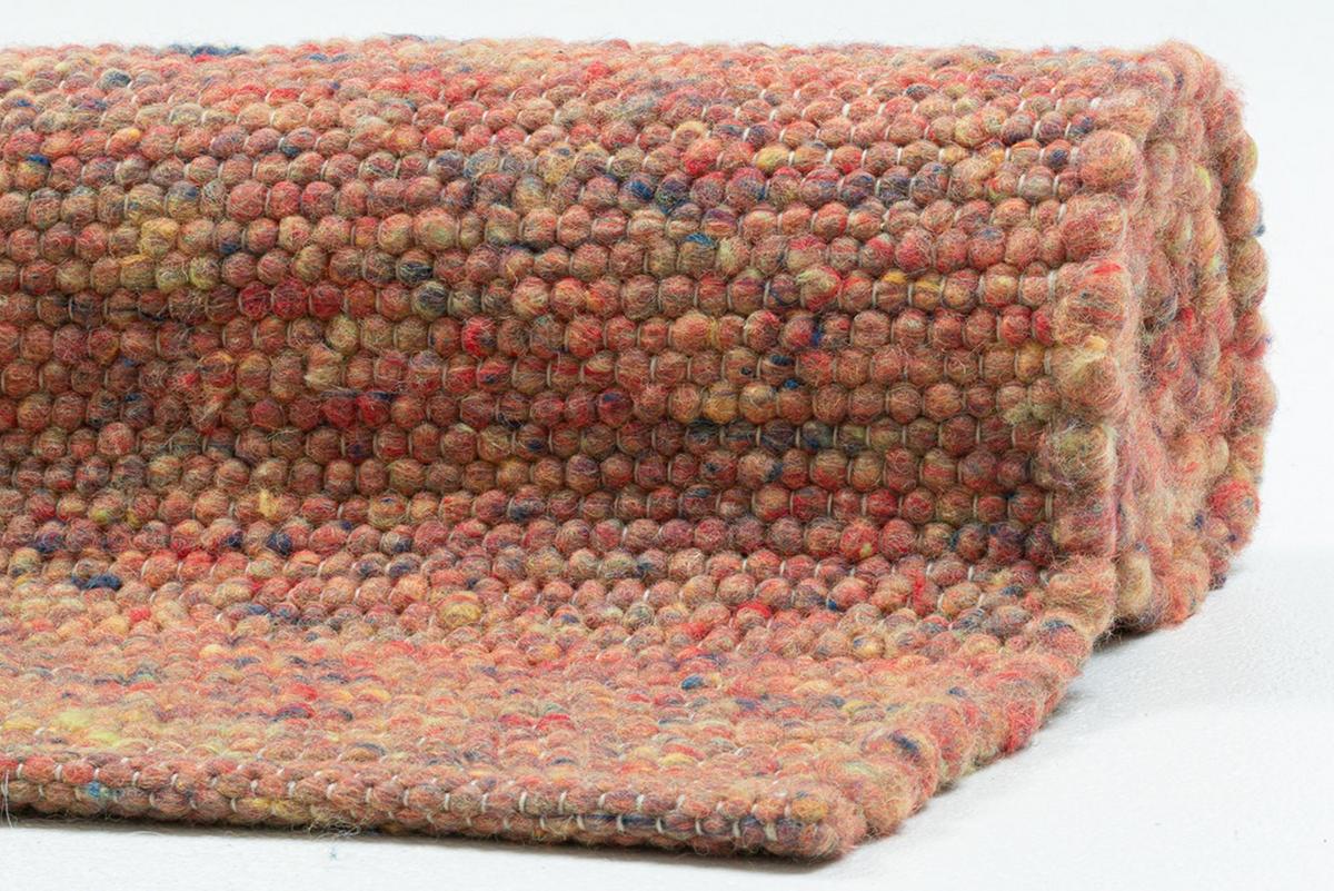 HANDWEBTEPPICH Alm-Freude 90x160 cm - Terracotta, Textil (90/160cm) - THEKO