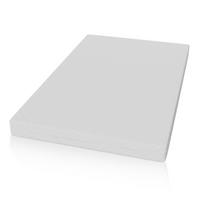 KALTSCHAUMMATRATZE 120x200 cm - Weiß, Textil (160/200cm) - Juskys