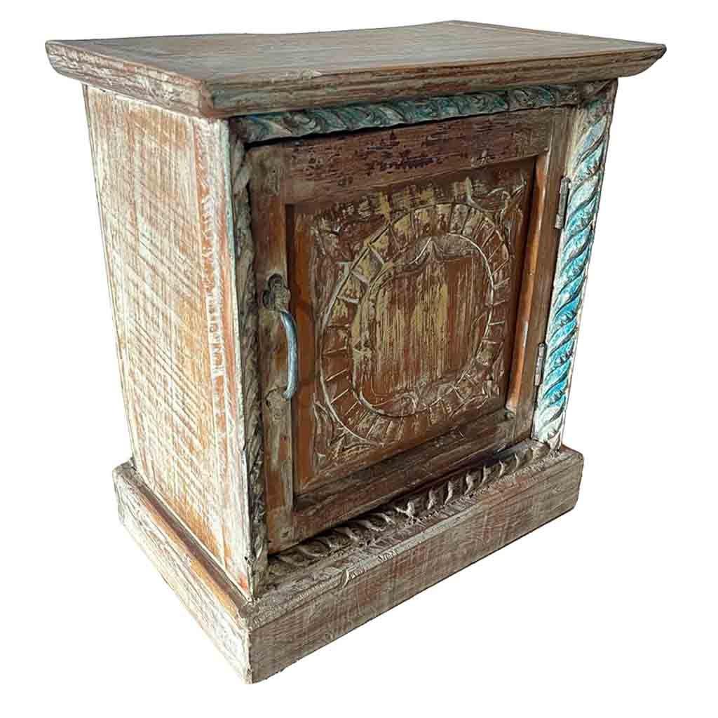 NACHTTISCH aus Holz, braun, 49x30x54cm - Braun, Holz (49/54/30cm) - Wanderlust