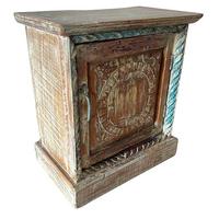 NACHTTISCH aus Holz, braun, 49x30x54cm - Braun, Holz (49/54/30cm) - Wanderlust