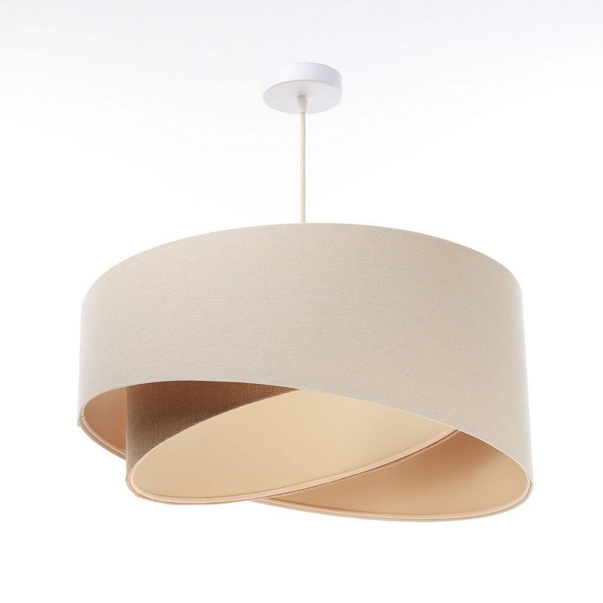 HÄNGELEUCHTE Grau 50/23 cm - Grau, Kunststoff (50/1/23cm) - ONZENO