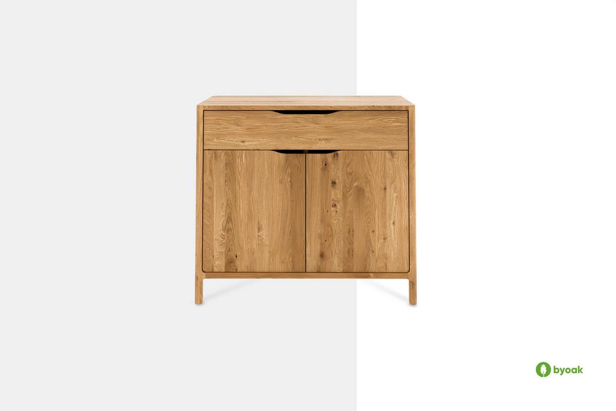 KOMMODE PAUL Kernbuche - Kernbuche, Holz (80/80/50cm) - byoak