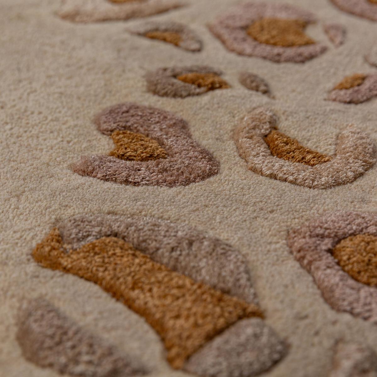 VISKOSETEPPICH SABLE, mit Tier-Motiv, Natur, 200 x 300 cm - Beige, Textil (300/200cm) - KADIMA DESIGN