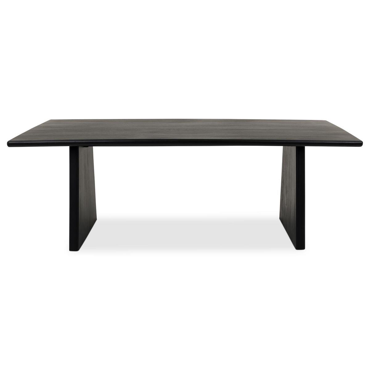 ESSTISCH GOA schwarz - Schwarz, Holz (100/220/77cm) - IDIMEX