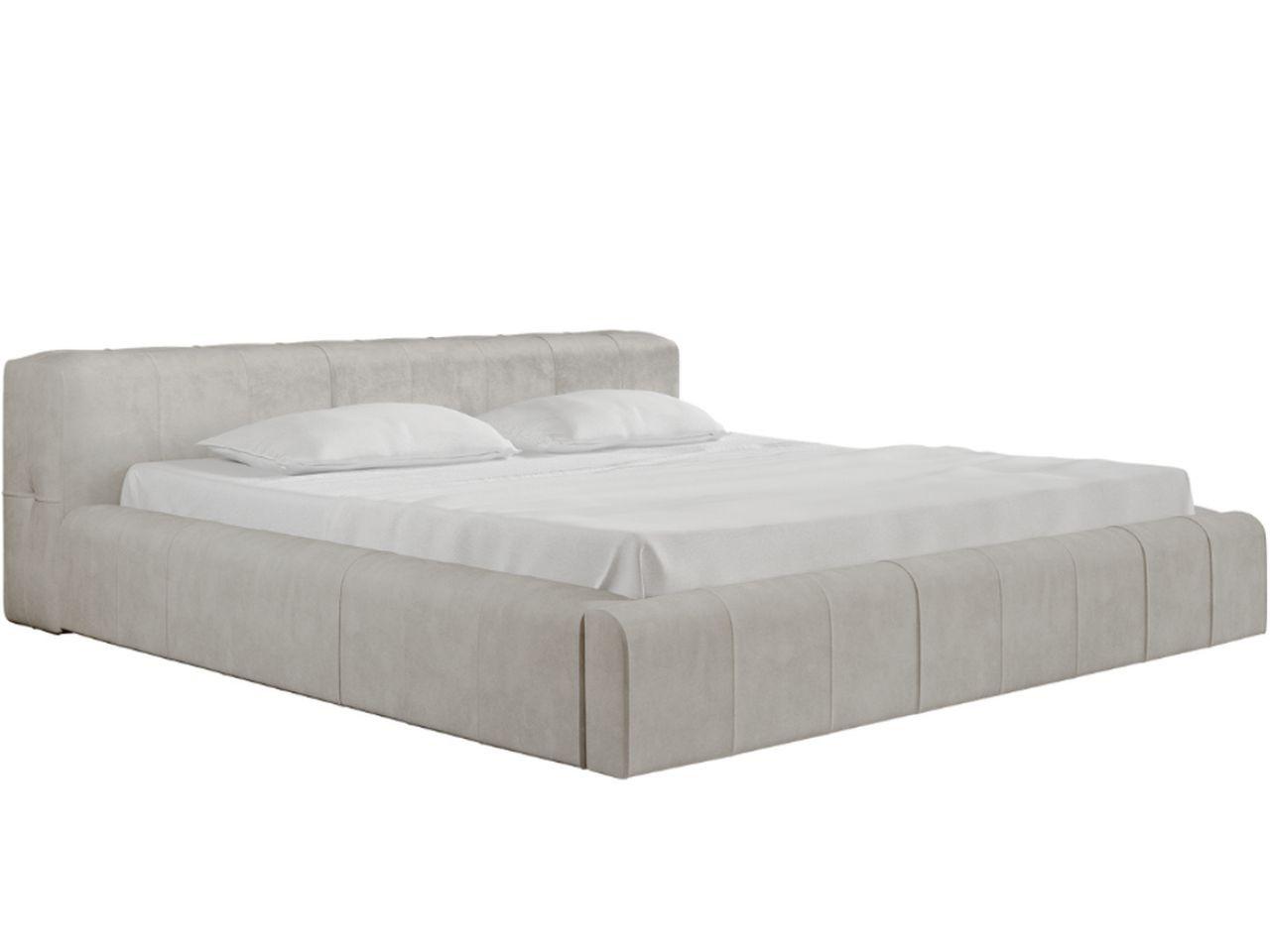 POLSTERBETT Lipari 160x200 Beige - Beige/Naturfarben, Holz/Textil (160/200cm) - Graingold