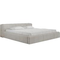POLSTERBETT Lipari 160x200 Beige - Beige/Naturfarben, Holz/Textil (160/200cm) - Graingold