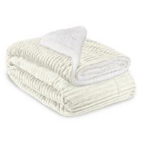 DECKE Elisa 150/200 cm Natur - Beige, Textil (150/200cm) - Beautissu 