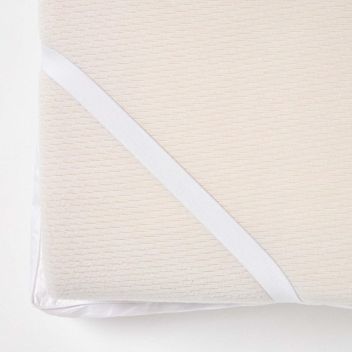 MATRATZENTOPPER 150/200 cm mit Super-Mikrofaser - Weiß, Textil (150/200cm) - Homescapes