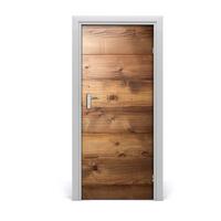 TÜRAUFKLEBER 85x205 cm Dekorativ für Türen - Braun, Kunststoff (85/205/0.01cm) - TULUP