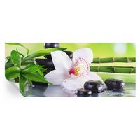 FOTOTAPETE 250x104 cm - Die Ruhe der Natur - Grün, Textil (250/104cm) - Wallfluent