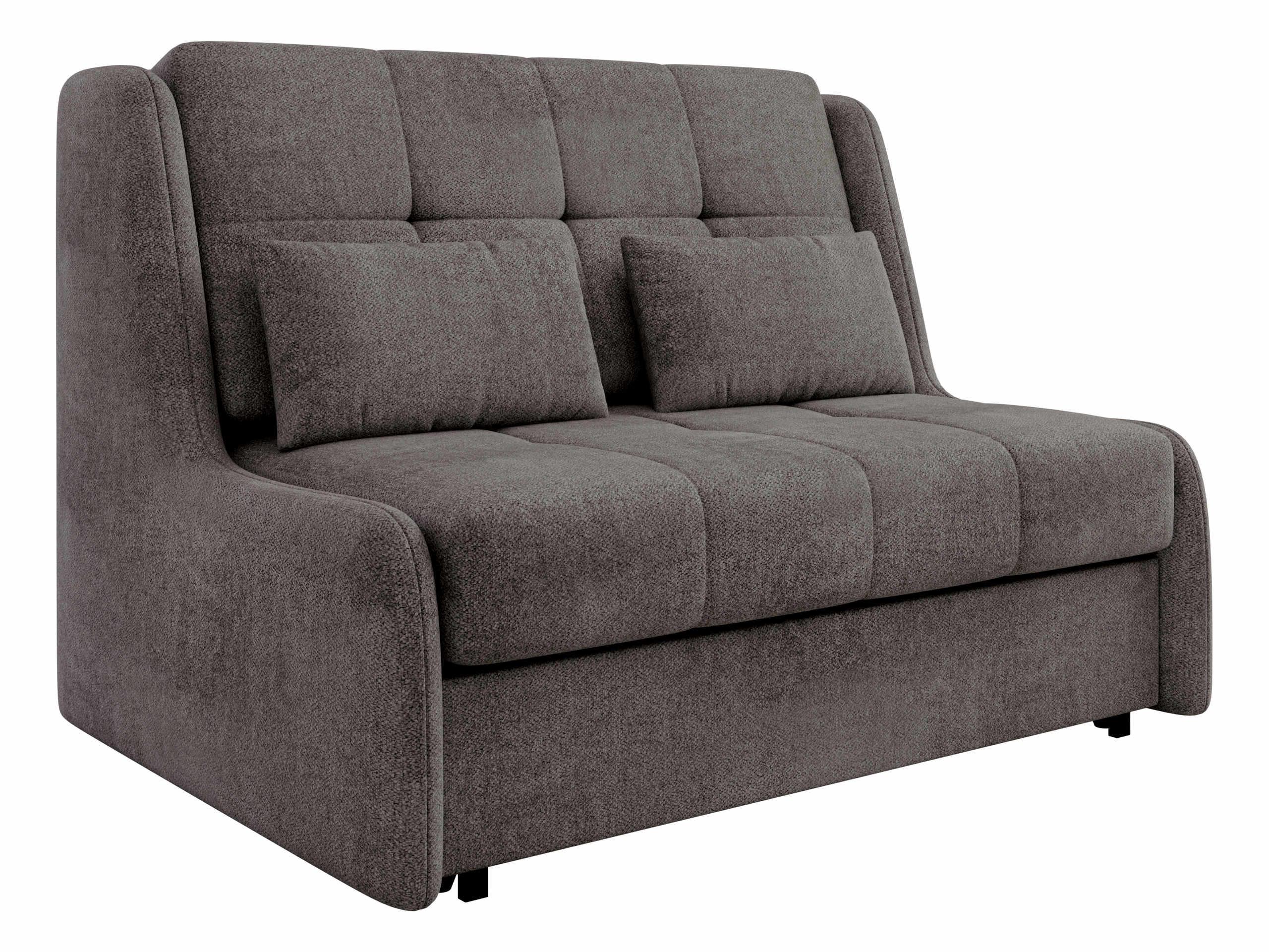 SCHLAFSOFA Viva Elite II - Dunkelbraun/Schwarz, Holz/Metall (126/85/98cm) - MIRJAN24