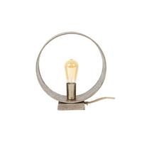 TISCHLAMPE MESSINA Grau Metall - Grau, Metall (11/30/32cm) - KAWOLA
