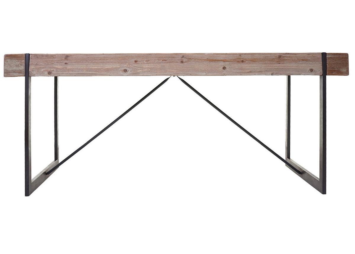 ESSZIMMERTISCH eckig Braun - Braun, Holz (90/160/80cm) - MCW