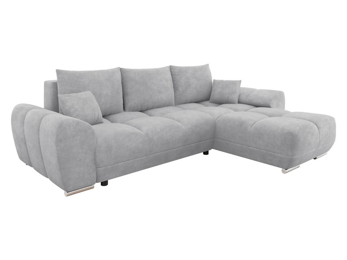 ECKSOFA Logo - Silberfarben, Holz/Kunststoff (291/183cm) - MIRJAN24
