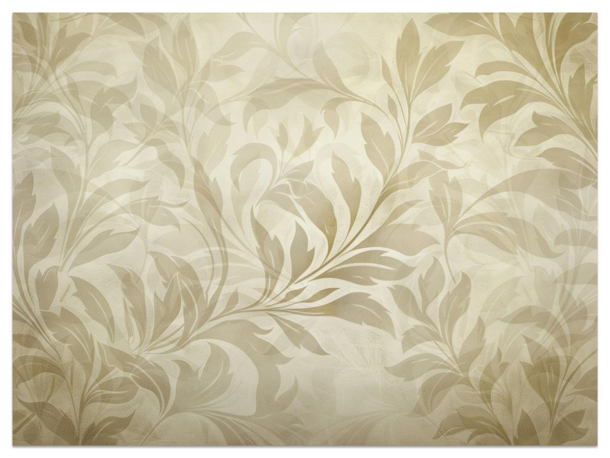 FOTOTAPETE für Schlafzimmer Blätter Pflanzen Natur 250x175 - Beige/Braun, Papier (250/175cm) - Muralo