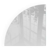 GLASPLATTE für Kamin 100x100 cm - Grau, Glas (100/100/0.4cm) - TULUP