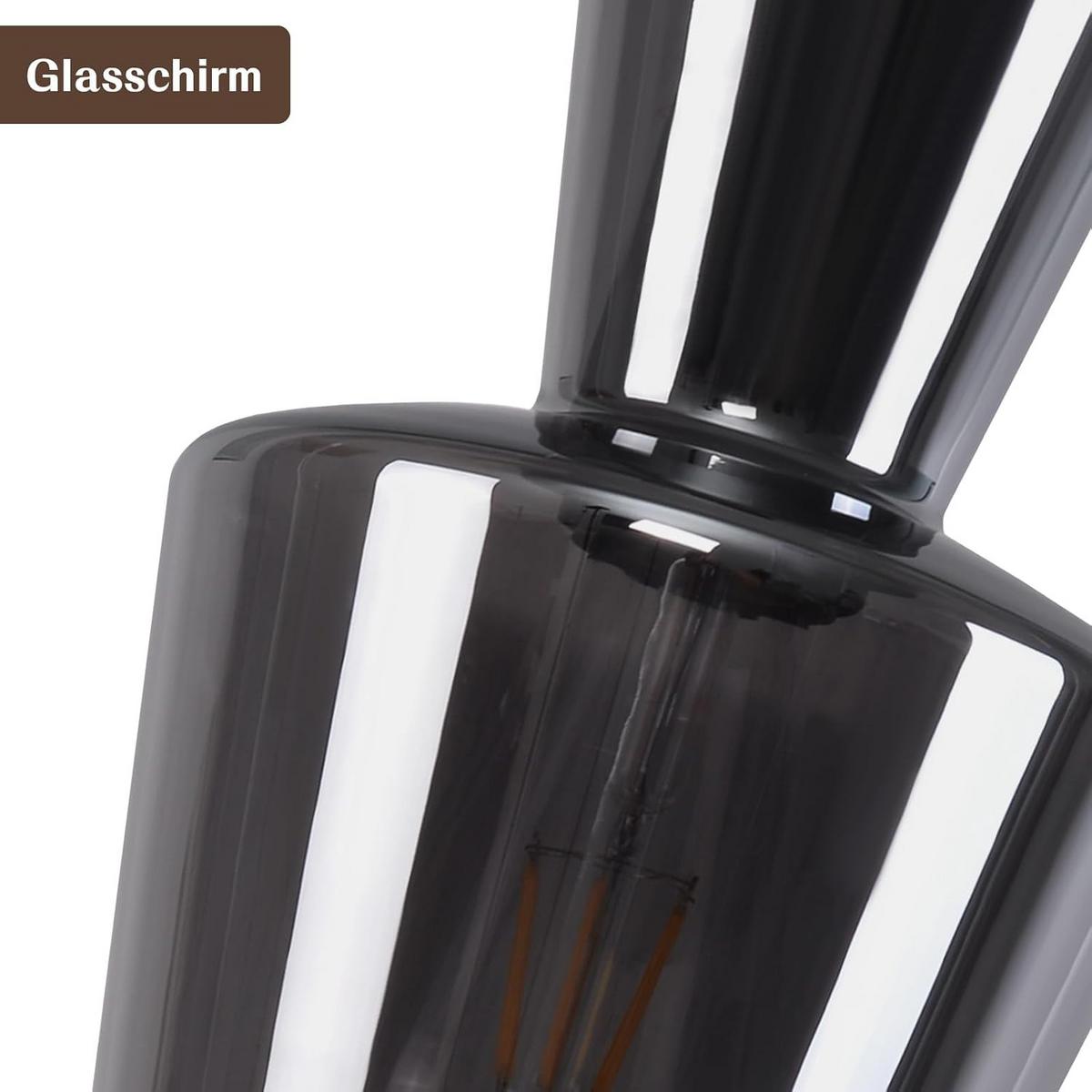 HÄNGELEUCHTE Droxm 150/15/15 cm - Grau, Metall (150/15/15cm) - ZMH