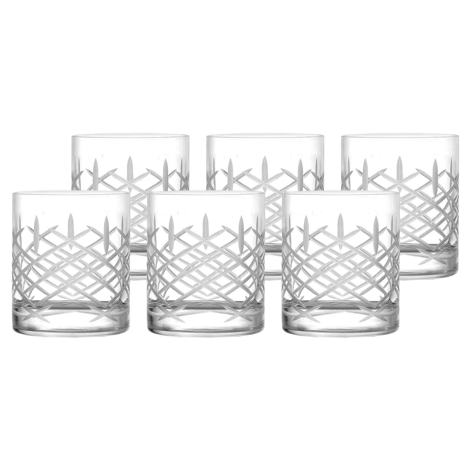 WHISKYBECHER New York Bar Club transparent 320 ml 6er Set - Transparent, Glas (0.32L) - Stölzle Lausitz