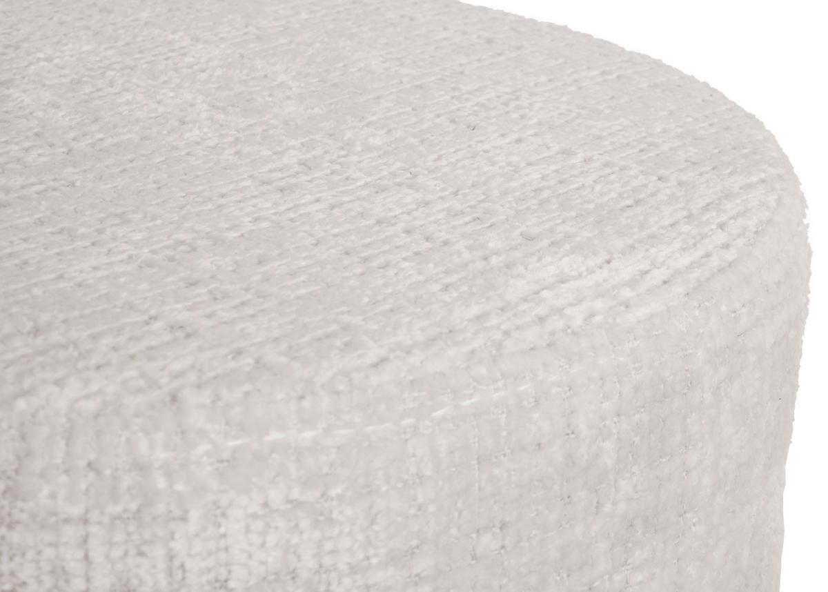 HOCKER Cremeweiß 2er-Set - Weiß, Textil (37/57/37cm) - MCW