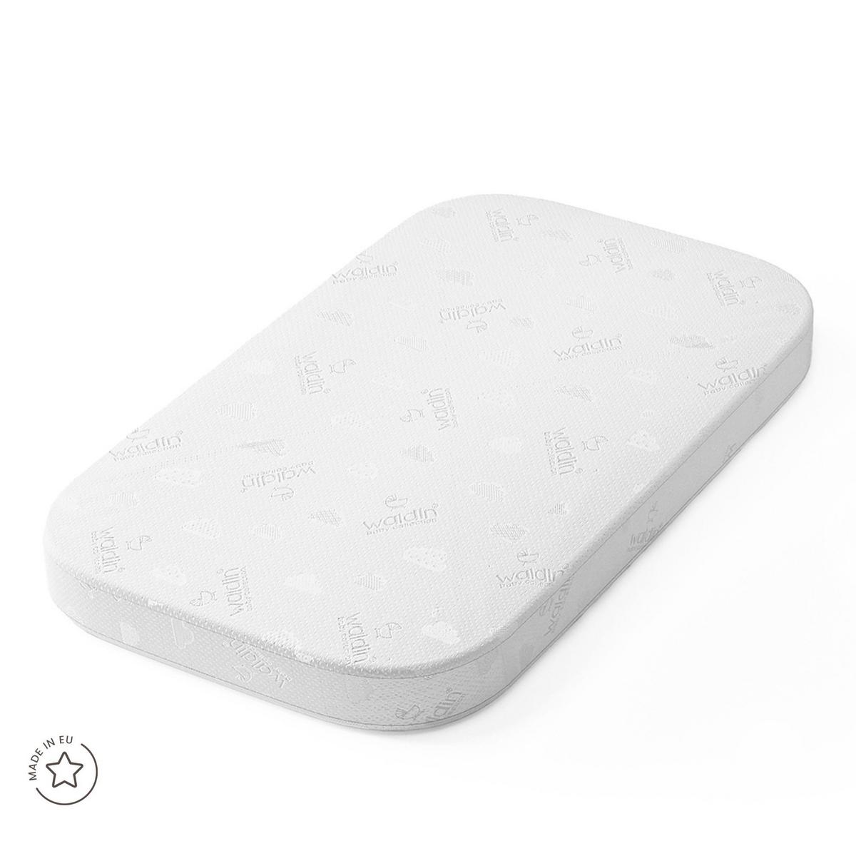 BABY Kokosmatratze 7in1 - Weiß, Naturmaterialien/Textil (73/123cm) - waldin