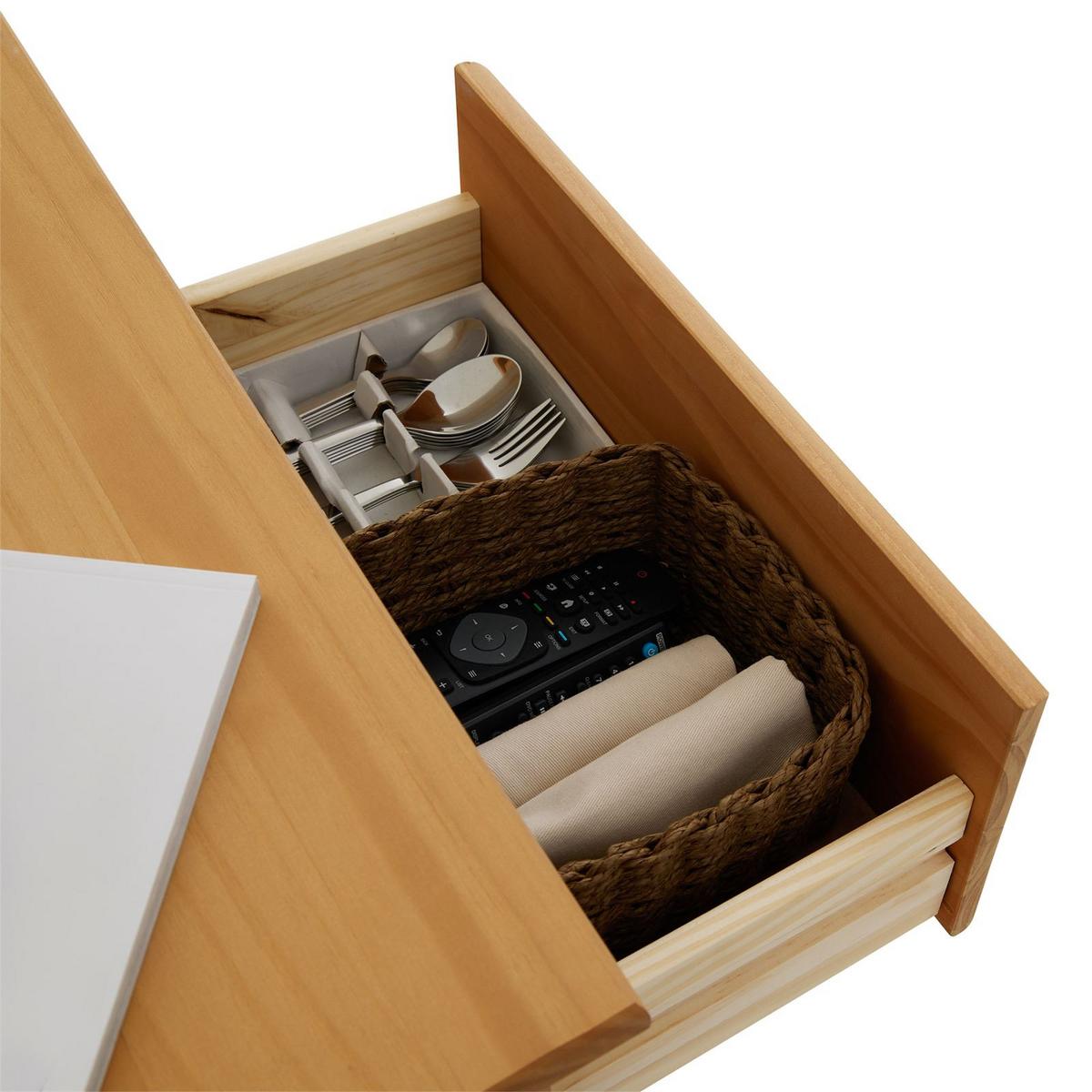 KOMMODE COLMAR - Kieferfarben, Holz (91/79/39cm) - IDIMEX