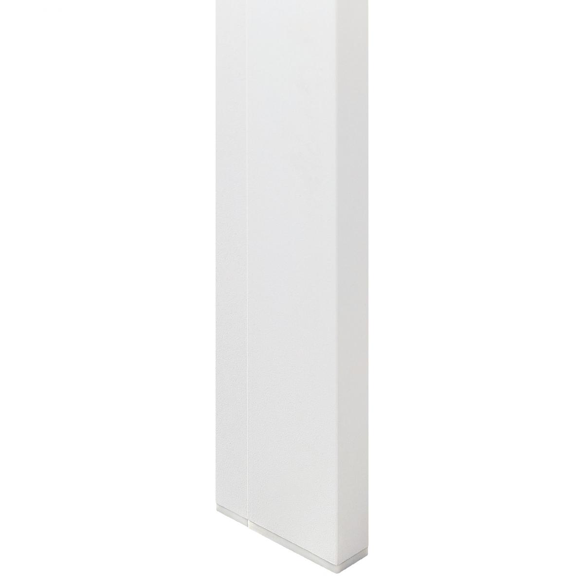 GARTENTISCH Glas beige 160/90 cm Catania - Beige, Glas (91/160/71cm) - Beliani