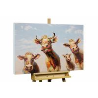 ÖLGEMÄLDE 100/75 cm - Braun, Holz/Textil (100/75cm) - KUNSTLOFT