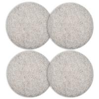 SITZKISSEN (4er Set) - Grau, Textil (34/34/31.5cm) - Intirilife
