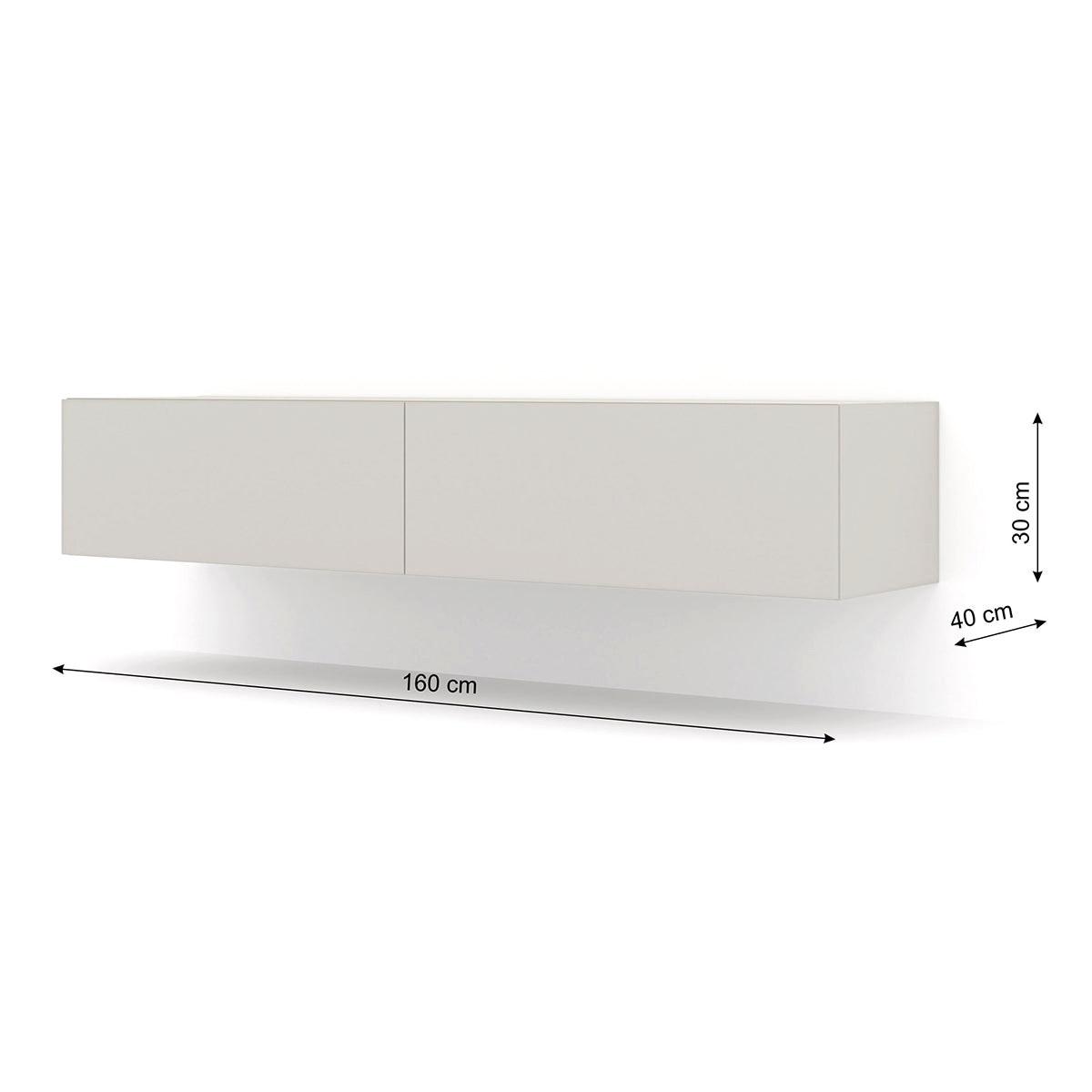 TV-MÖBEL Bali Beige - Beige, Holzwerkstoff (160/30/40cm) - Petits-meubles