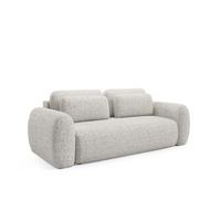 SCHLAFSOFA Gaston - Beige, Holzwerkstoff/Textil (266/95/110cm) - Fun Möbel
