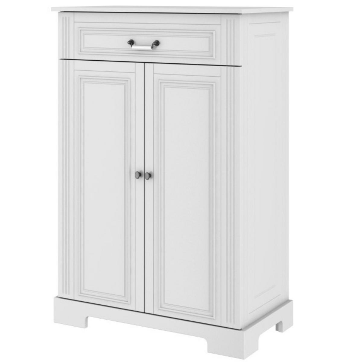 KINDERKOMMODE Ines – rustikale Eleganz und Funktionalität Weiß - Weiß, Holzwerkstoff (84/125/44cm) - RAUMHIRSCH FURNITURE