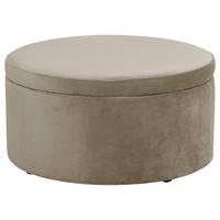 KINDERHOCKER Katyushka Samtvelours sahara - Sahara, Kunststoff (60/32/60cm) - 58aufmkessel