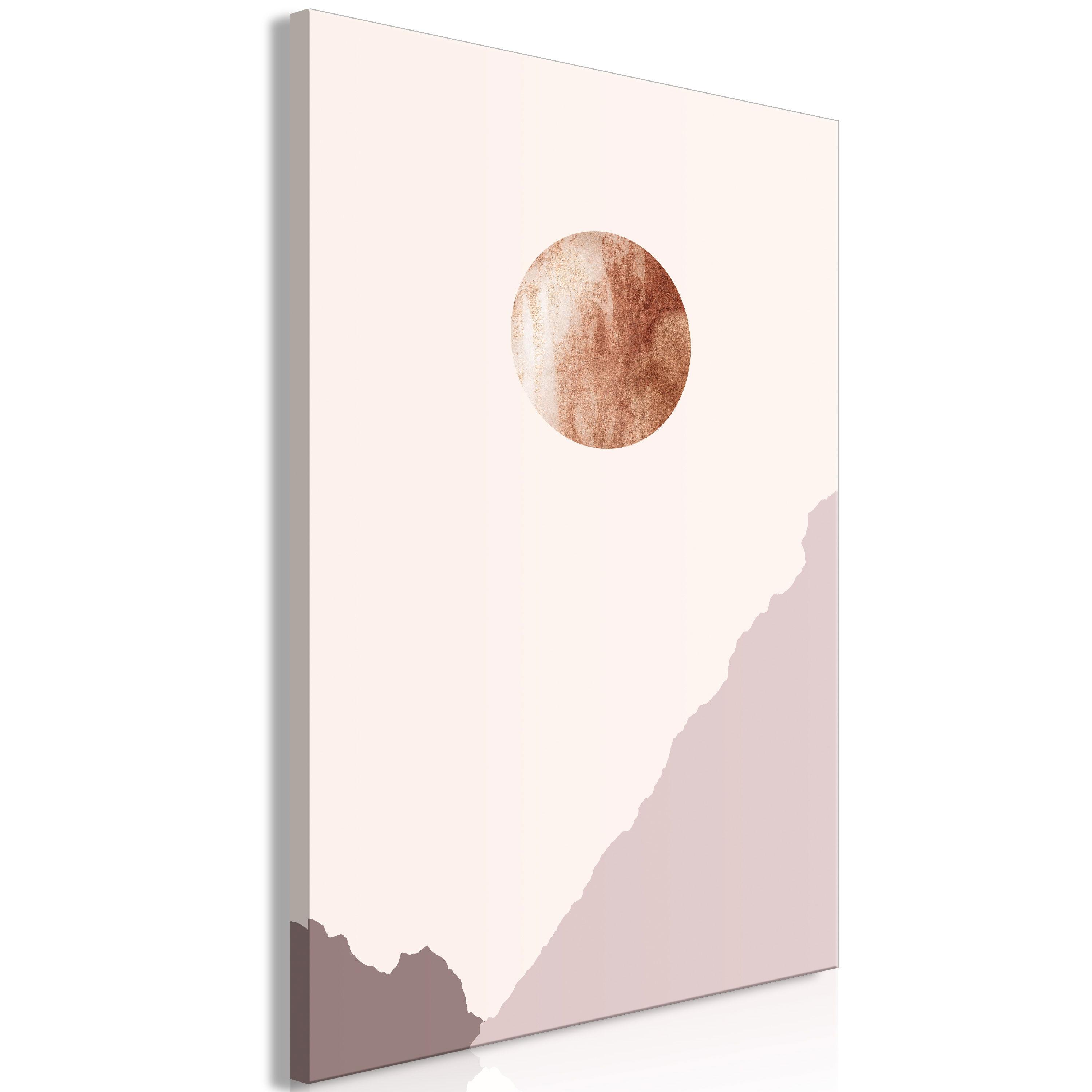 KUNSTDRUCK Beige 60/90 cm - Beige/Braun, Textil (60/90cm) - KUNSTLOFT