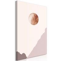 KUNSTDRUCK Beige 60/90 cm - Beige/Braun, Textil (60/90cm) - KUNSTLOFT