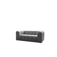 SOFA 2-sitzer Solvie In Tiffani - Grau, Holzwerkstoff/Textil (200/75/106cm) - Fun Möbel