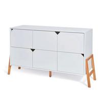 KOMMODE Weiß - Weiß, Holzwerkstoff (150/85/50cm) - Petits-meubles
