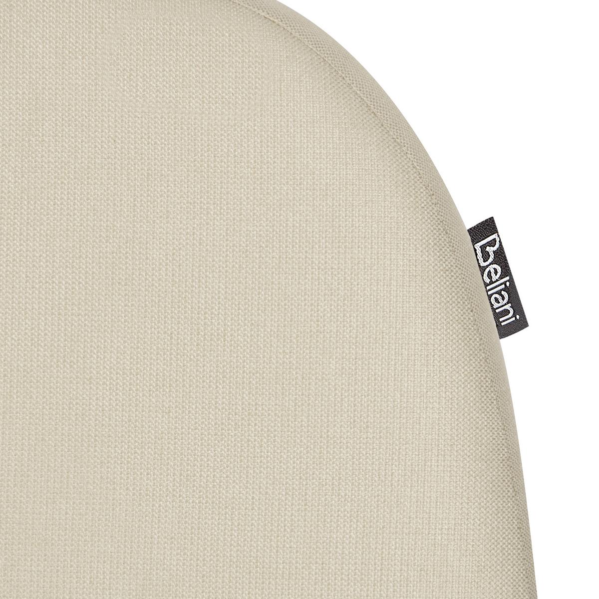 WASSERBETT 160x200 cm Beige Roisel - Creme, Textil (160/200cm) - Beliani